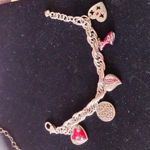 Brighton Heart Charm Bracelet
